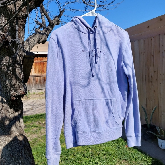 Aeropostale - Light Purple Hoodie Size S - Picture 11 of 12